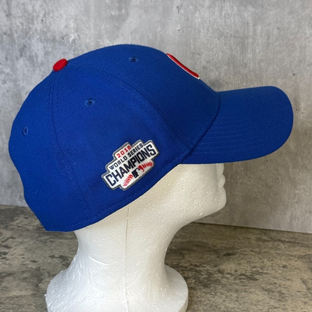 New Era Chicago Cubs 2016 World Series Champions Hat Blue L/XL MLB Cap - Picture 4 of 6